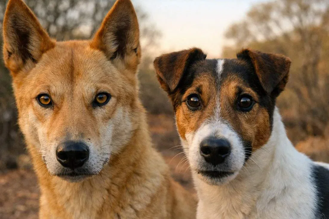 Dingo And Fox Terrier