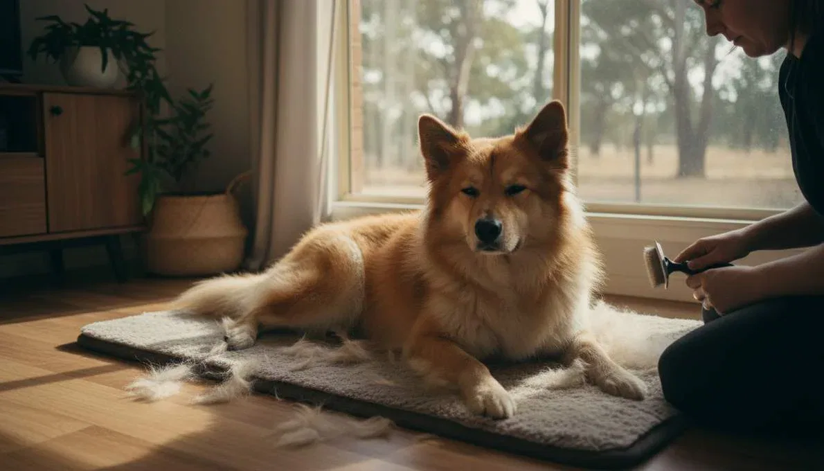 Eurasier Grooming Brushing
