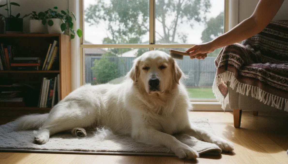 Great Pyrenees Grooming Brushing