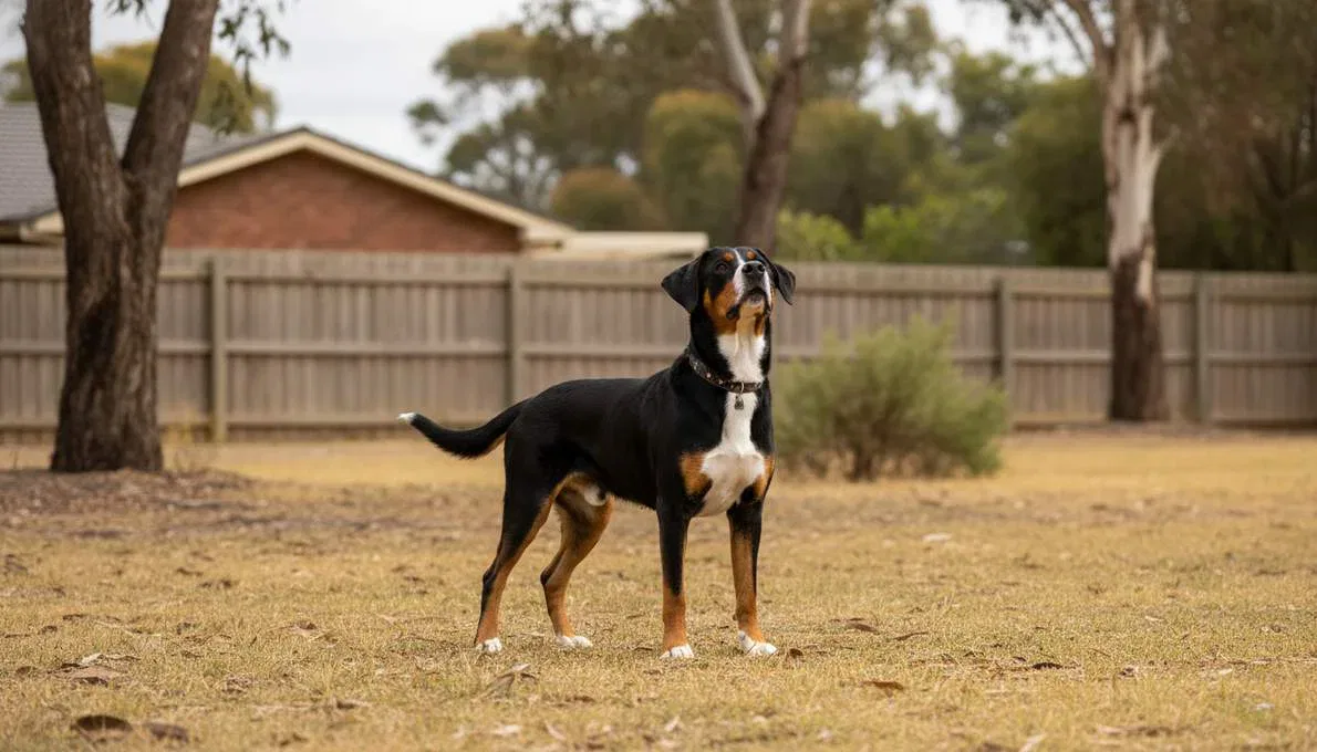 Greater Swiss Mountain Dog Training Sit