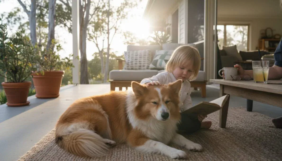 Icelandic Sheepdog Family Lifestyle