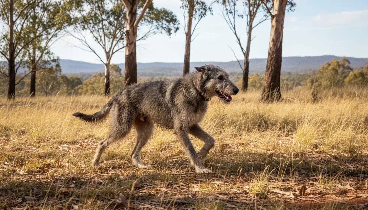 Irish Wolfhound Exercise Running