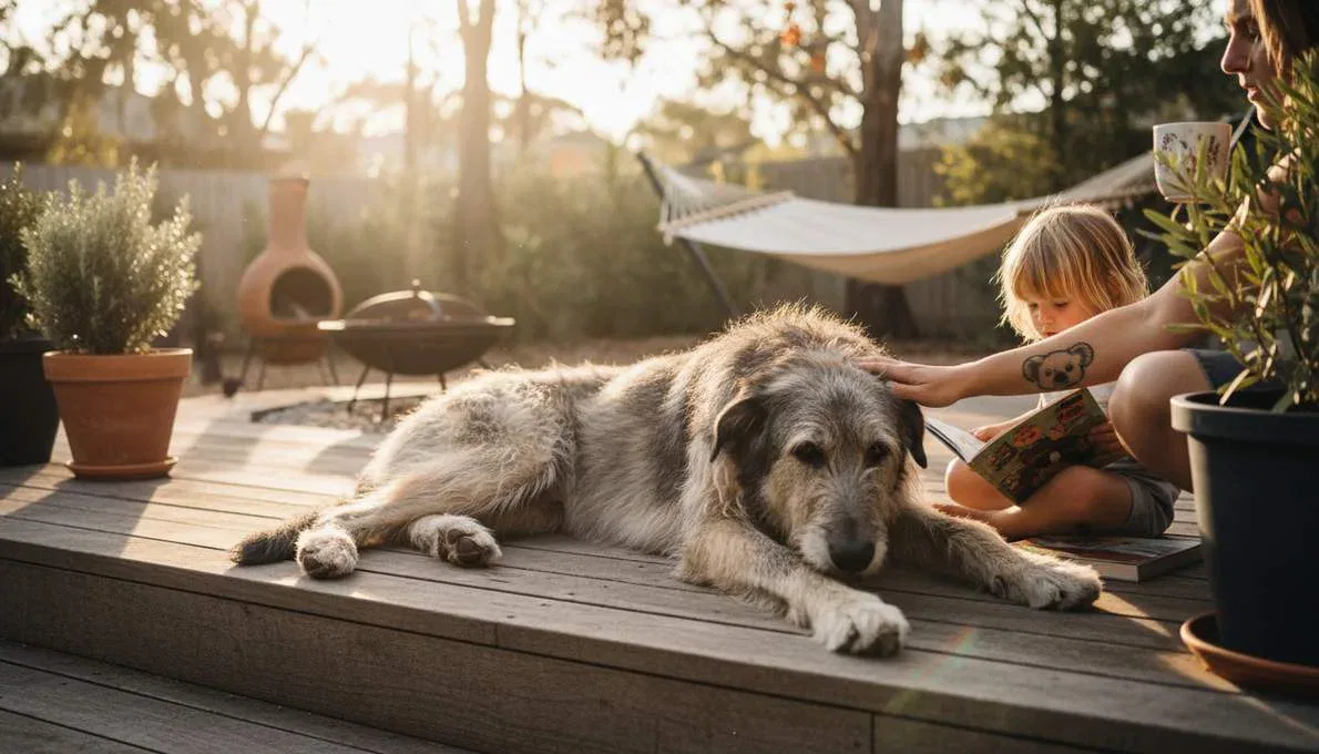 Irish Wolfhound Family Lifestyle