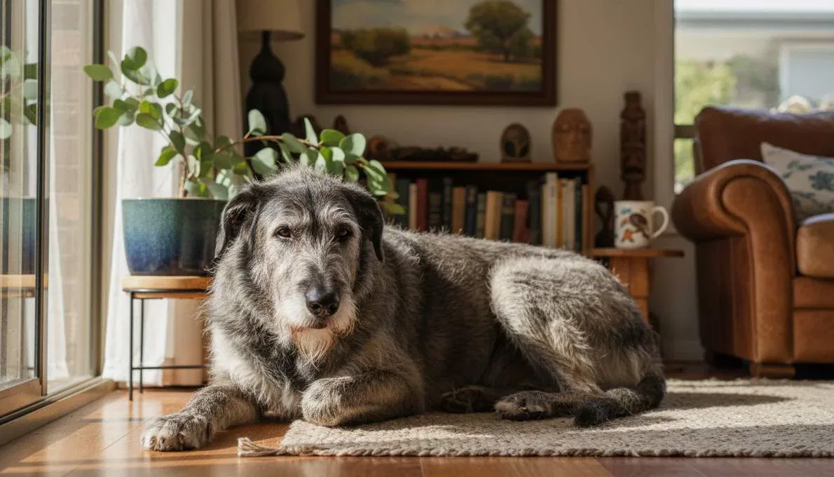 Irish Wolfhound Lifespan Senior