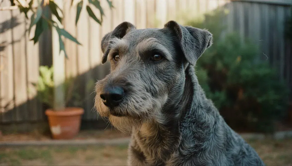 Kerry Blue Terrier Featured Closeup