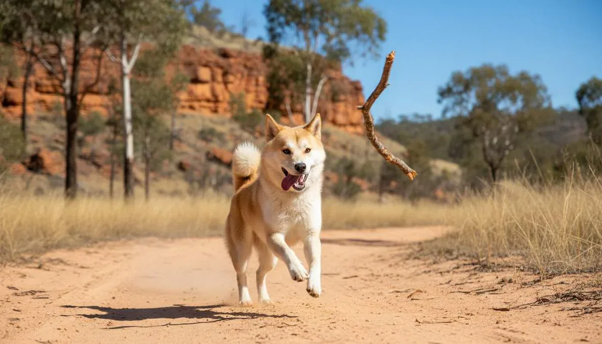 Korean Jindo Temperament Playing