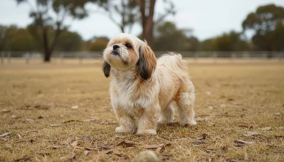 Lhasa Apso Training Sit