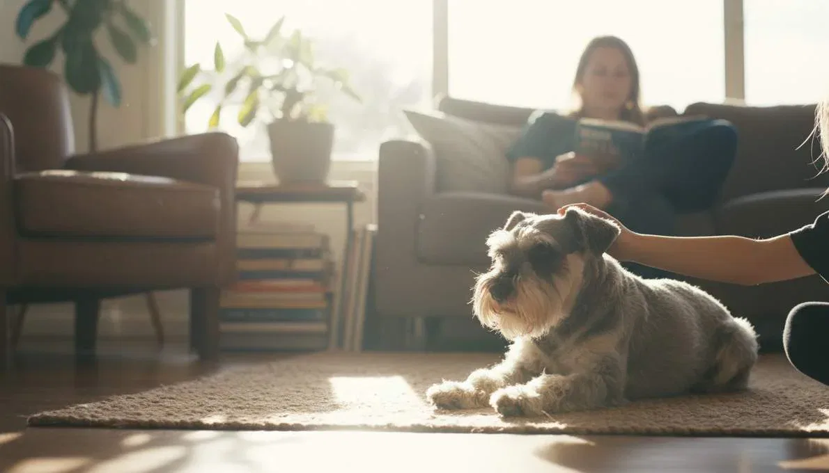 Miniature Schnauzer Family Lifestyle