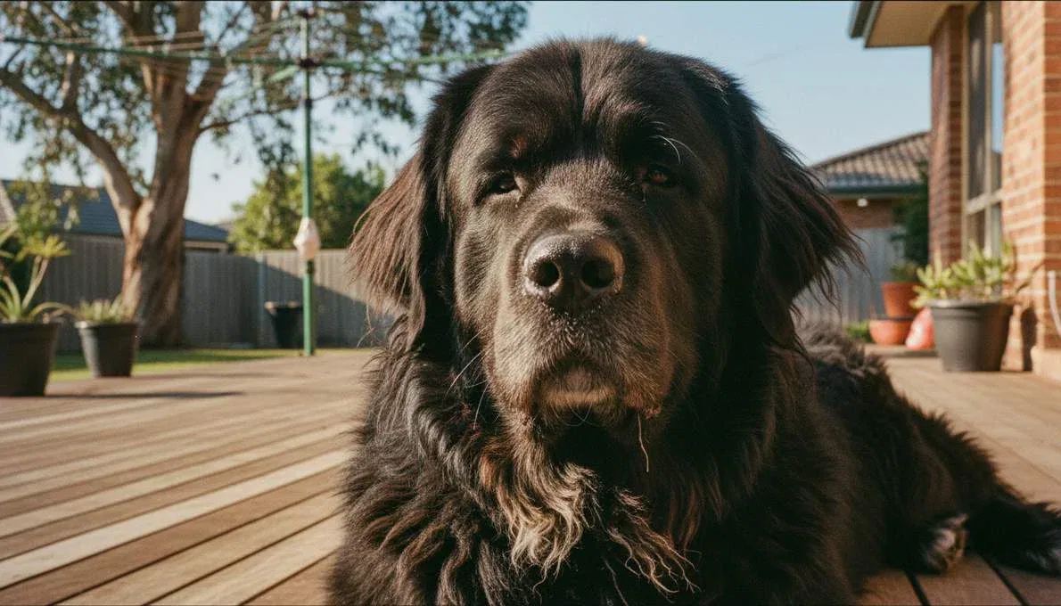 Newfoundland Dog Featured Closeup