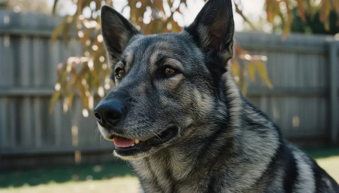 Norwegian Elkhound Featured Closeup