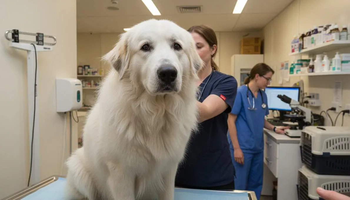 Pyrenean Mountain Dog Health Vet