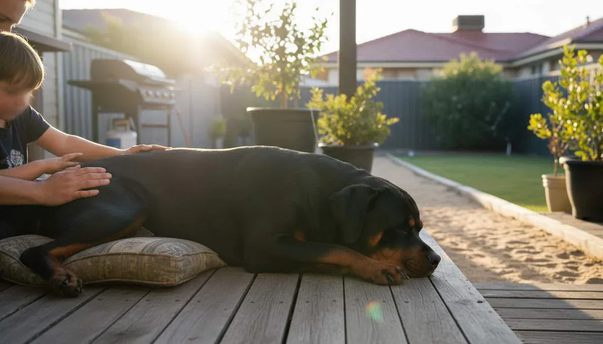 Rottweiler Family Lifestyle