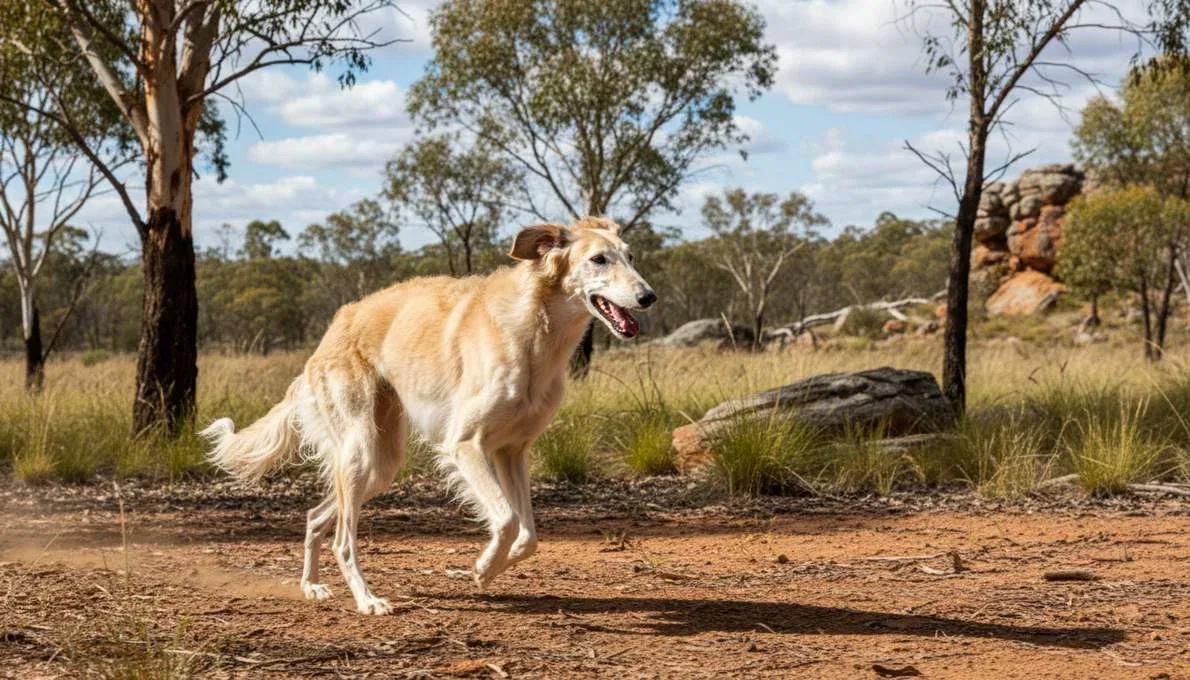 Saluki Exercise Running