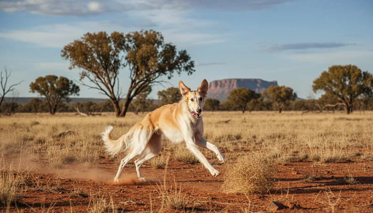 Saluki Temperament Playing