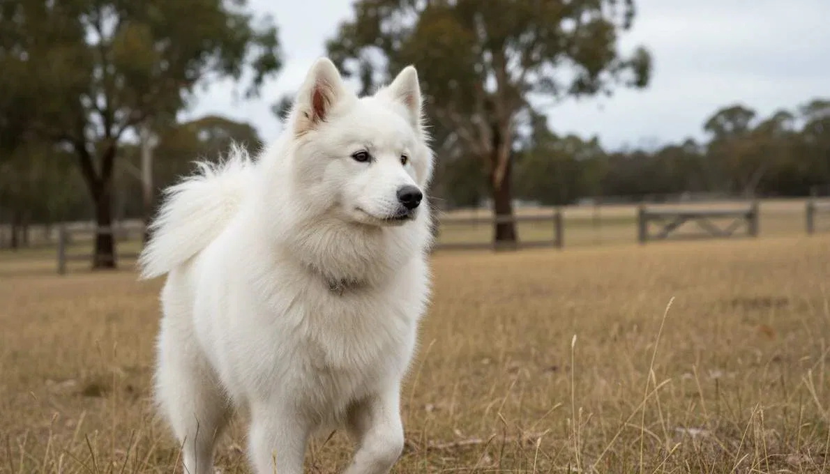 Samoyed Training Sit