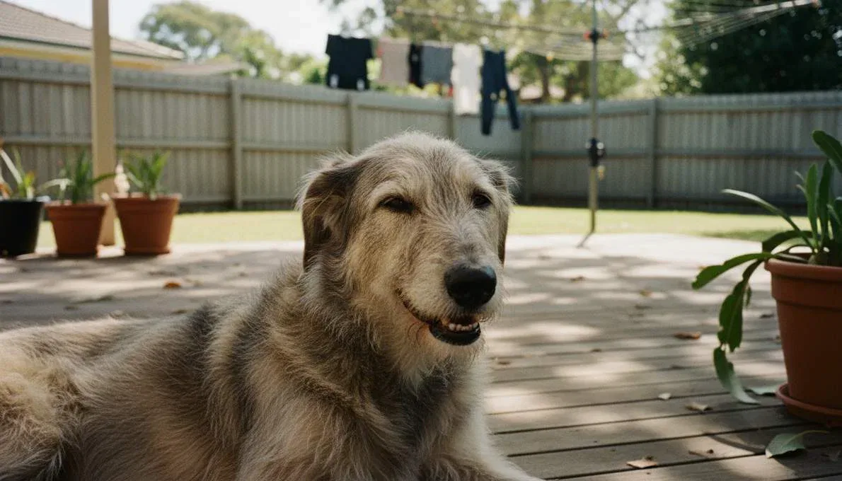 Scottish Deerhound Featured Closeup