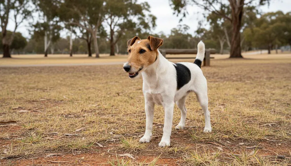 Smooth Fox Terrier Training Sit