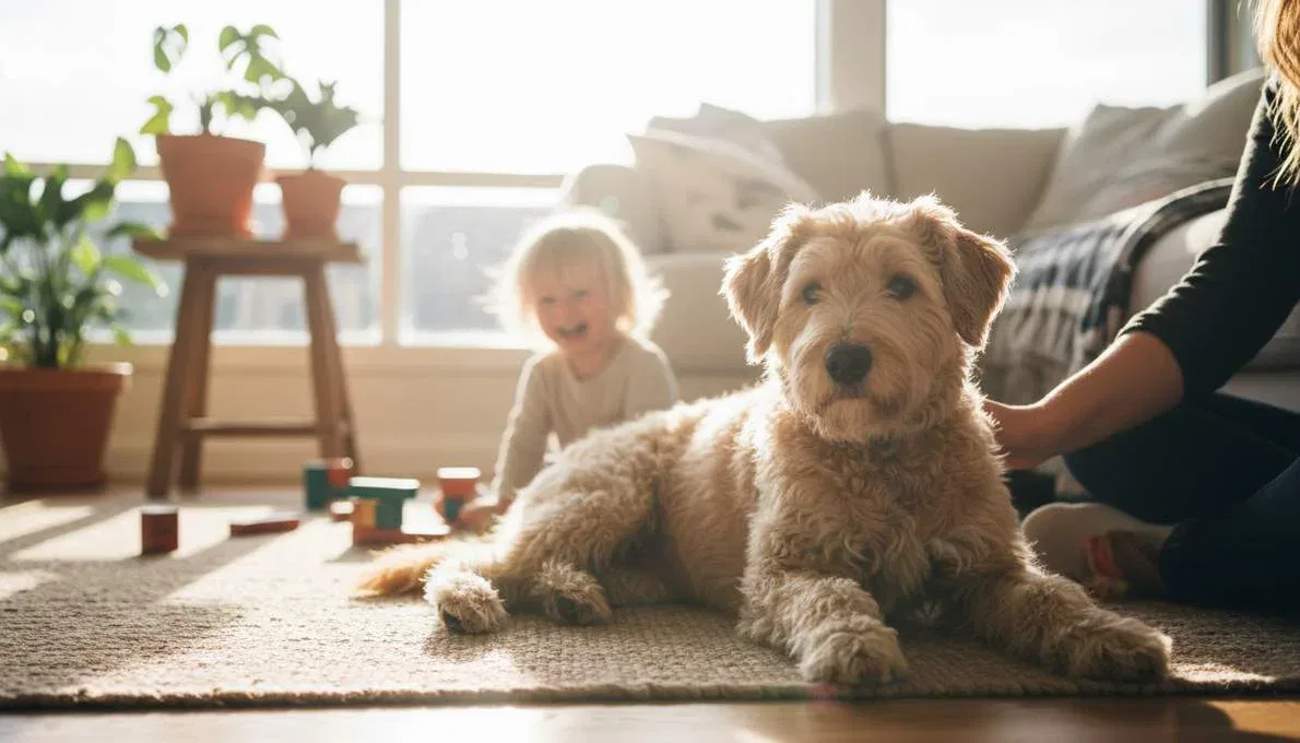 Soft Coated Wheaten Terrier Family Lifestyle