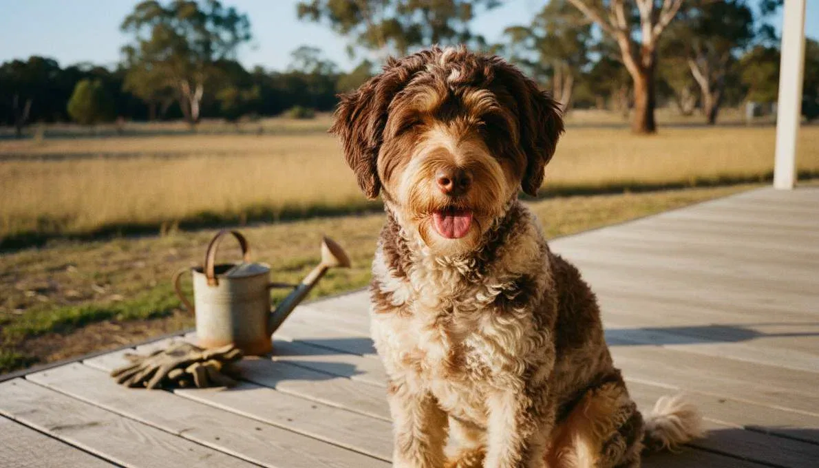 Spanish Water Dog Featured Closeup