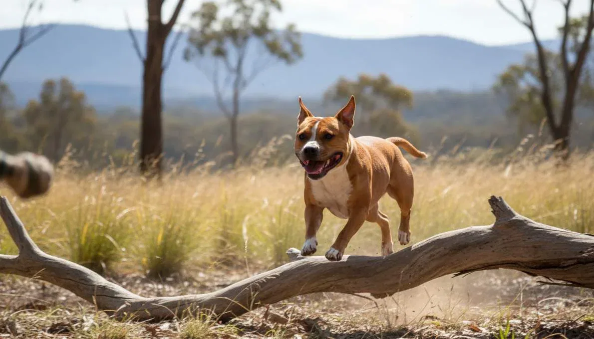 Staffordshire Bull Terrier Exercise Running