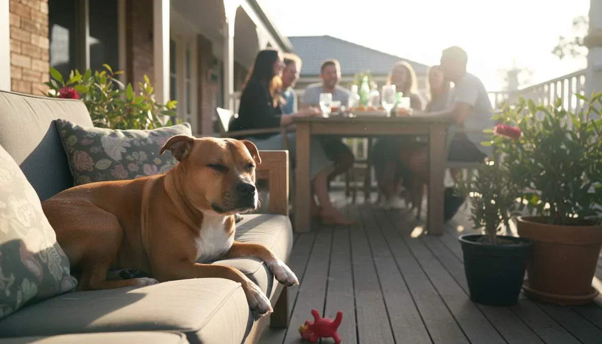 Staffordshire Bull Terrier Family Lifestyle