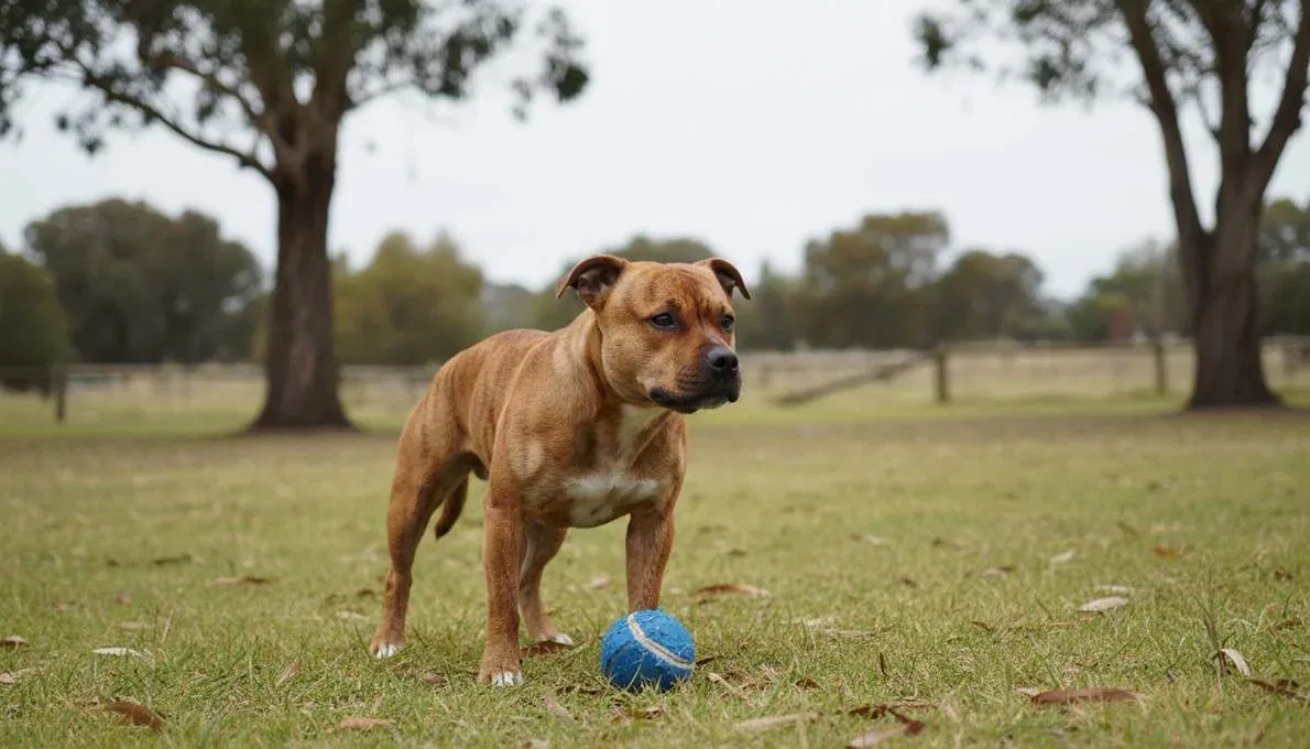 Staffordshire Bull Terrier Training Sit