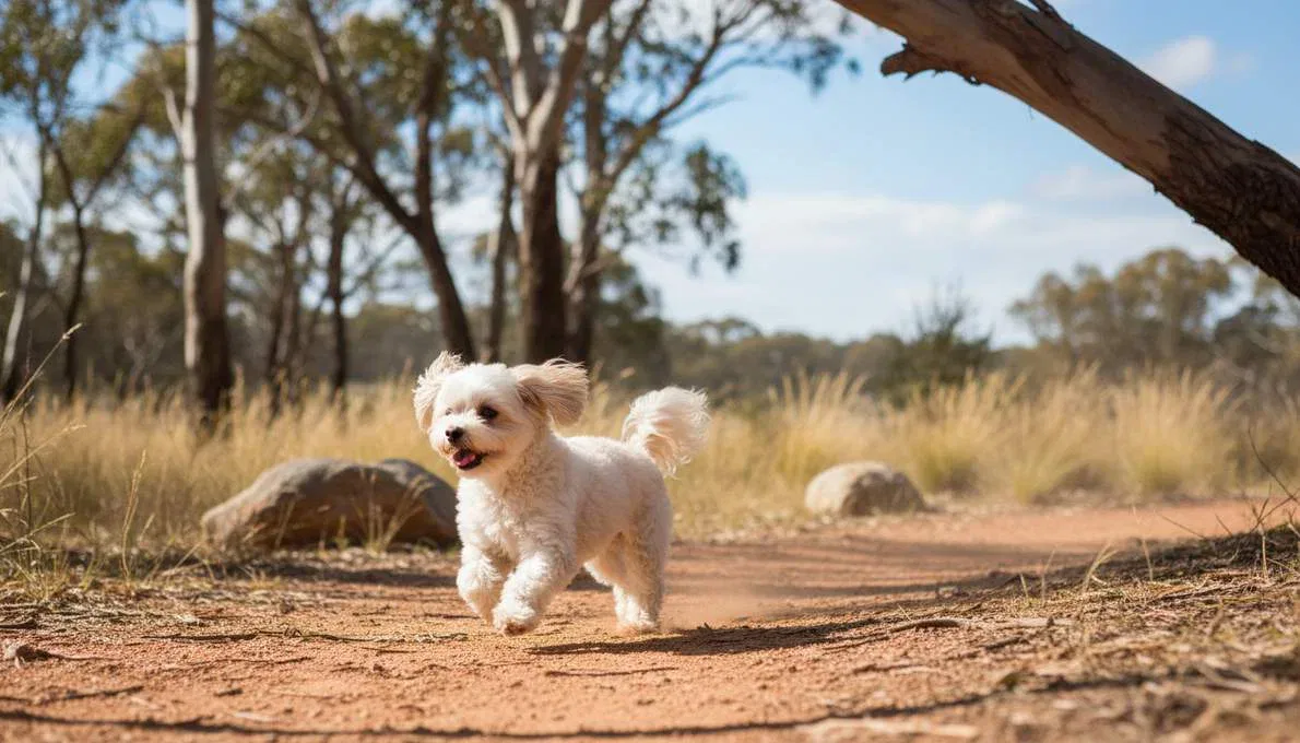 Teacup Maltese Exercise Running