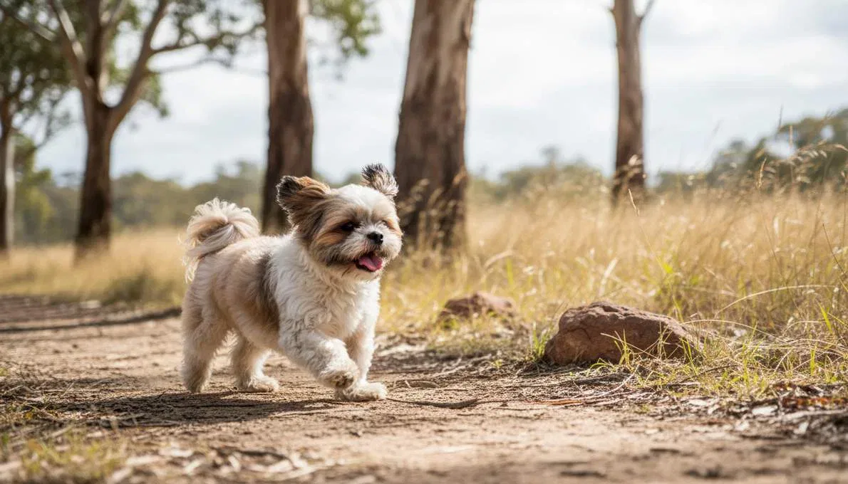 Teacup Shih Tzu Exercise Running
