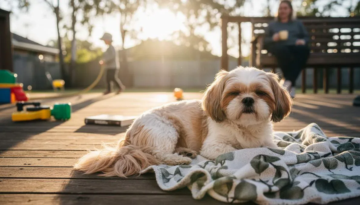 Teacup Shih Tzu Family Lifestyle