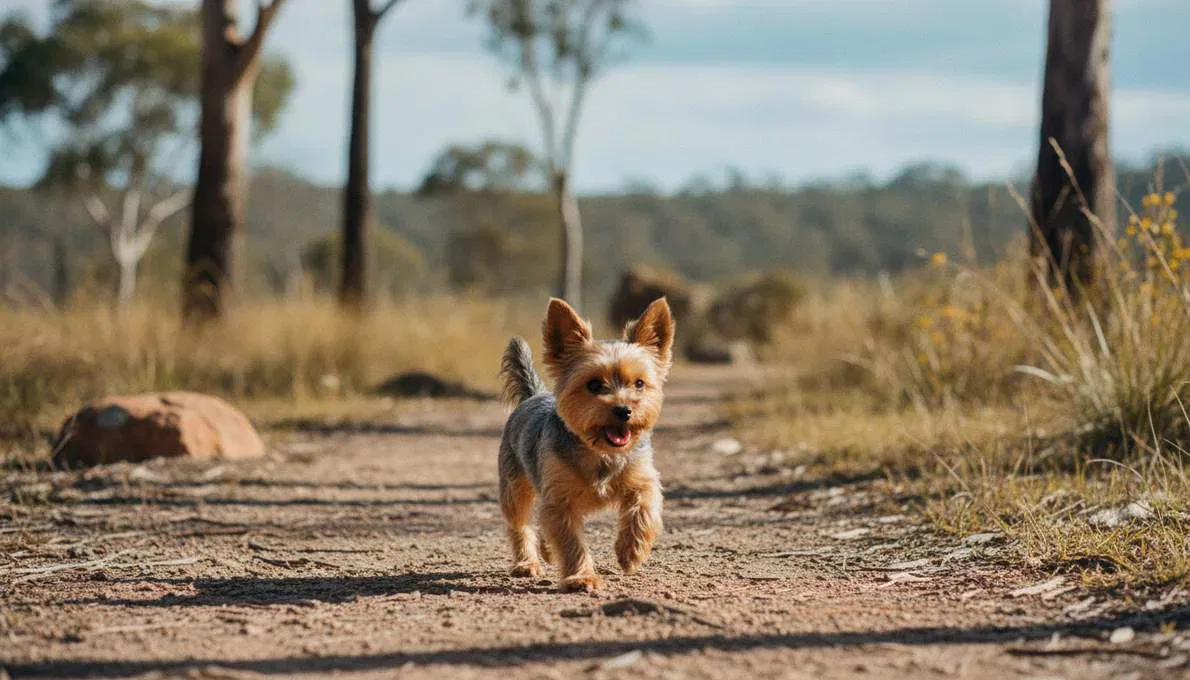 Teacup Yorkshire Terrier Exercise Running