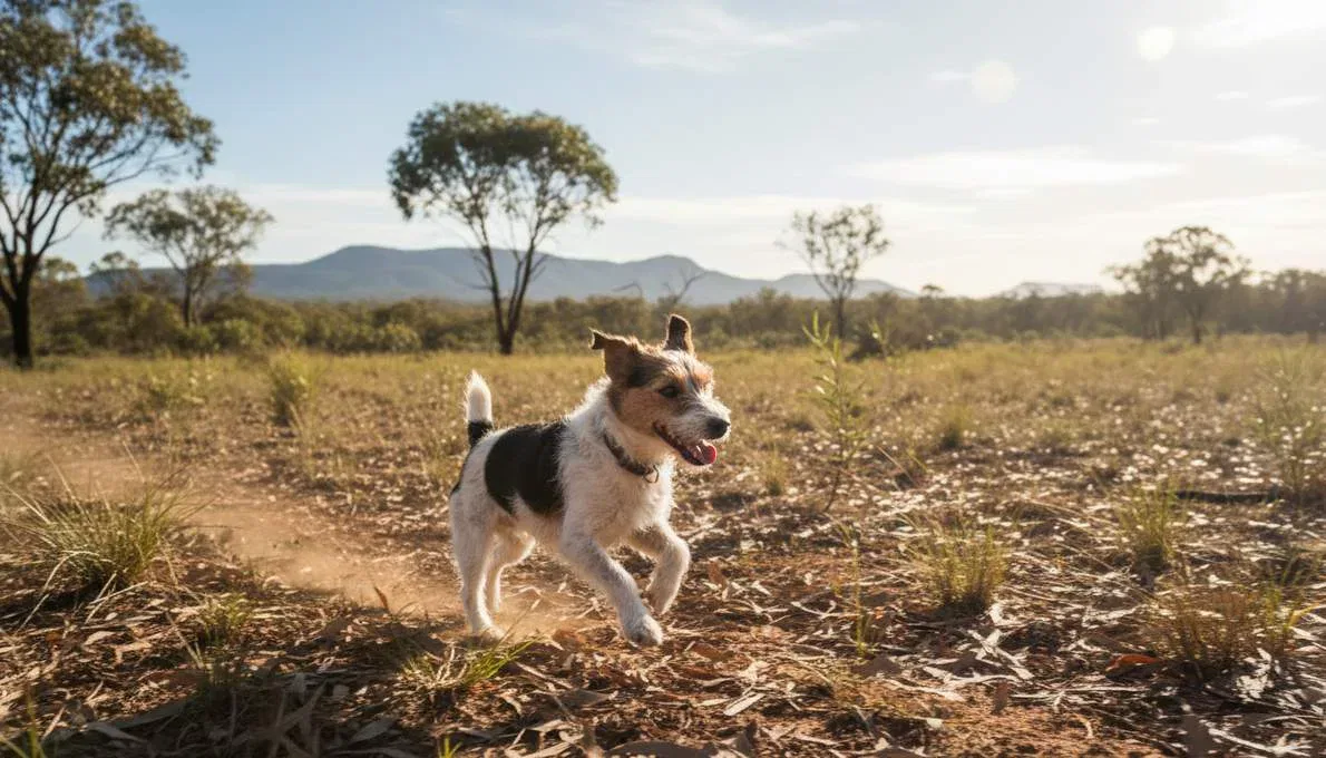 Tenterfield Terrier Exercise Running