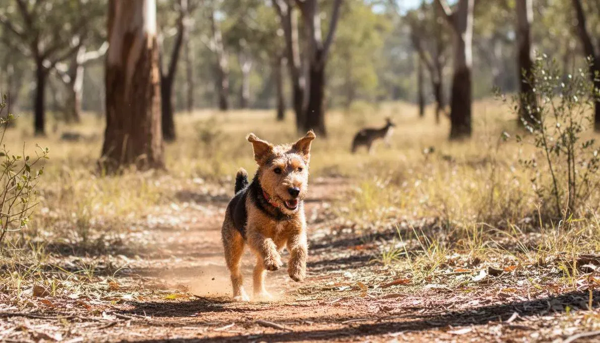 Welsh Terrier Exercise Running