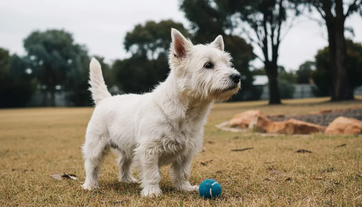 West Highland White Terrier Training Sit