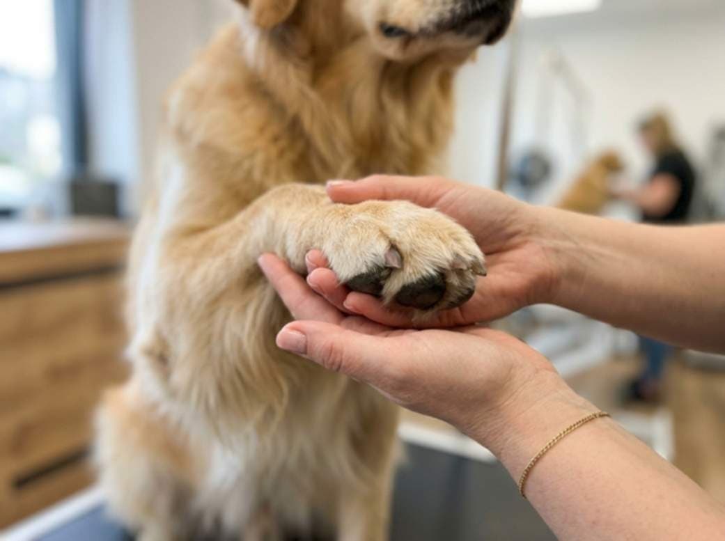 Dog Paw Trimming