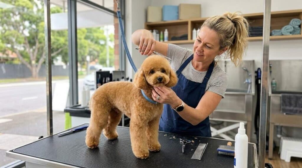 Dog Groomer Grooming Toy Poodle