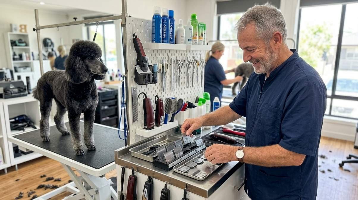 Groomer Organising Dog Clipper