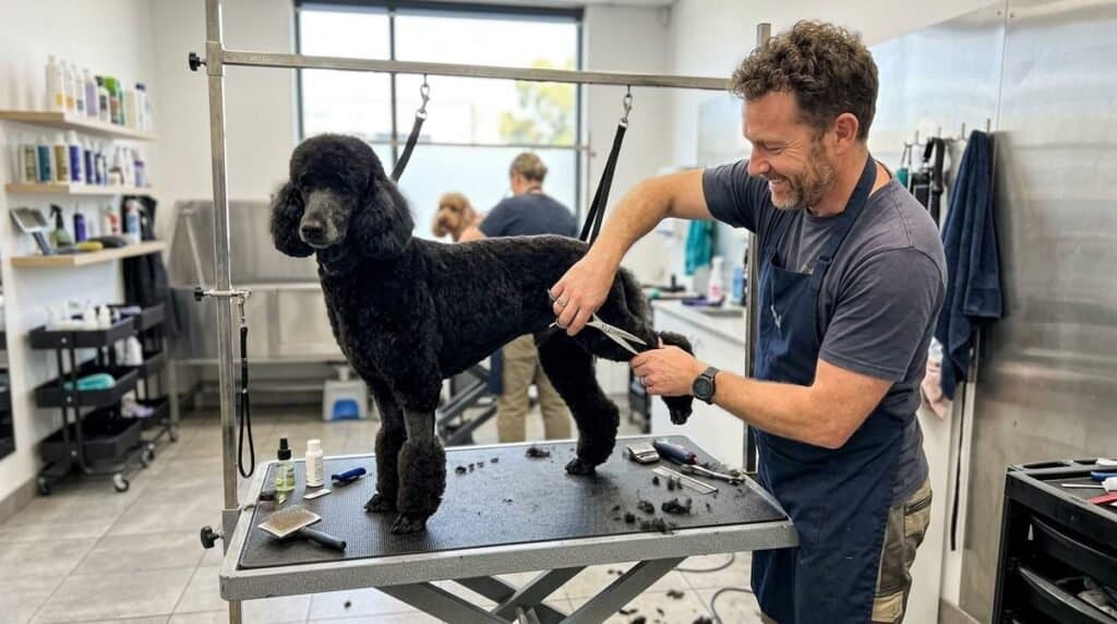 Home 1 Man Grooming Standard Poodle
