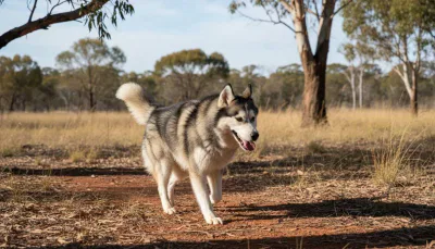 Siberian Husky Exercise Running