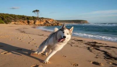 Siberian Husky Temperament Playing