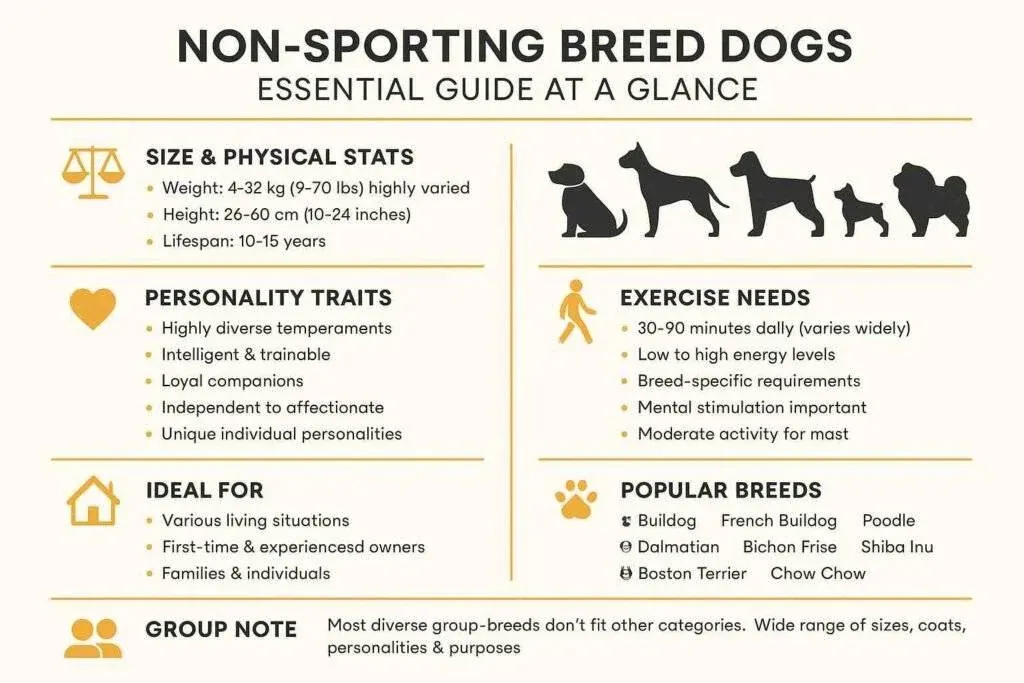 Non-sporting dogs Breeds info