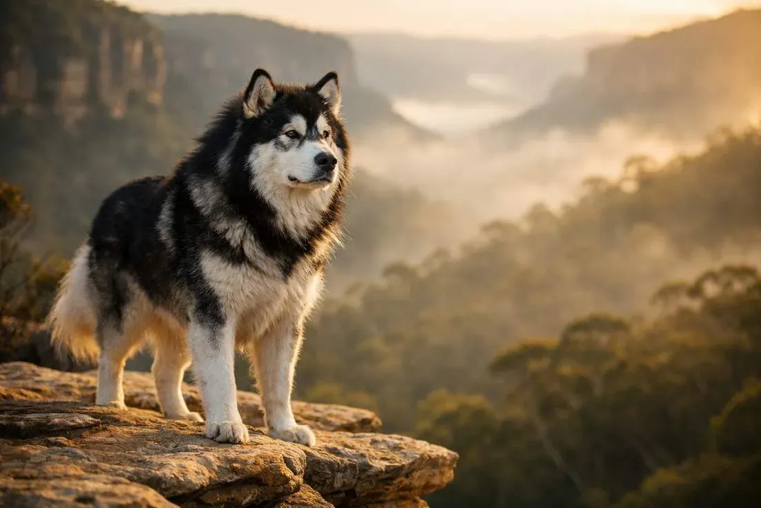 Alaskan Malamute Standing
