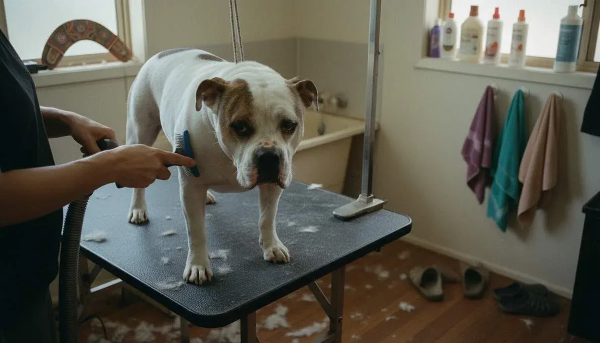 american-bulldog-grooming-brushing American Bulldog Grooming Brushing