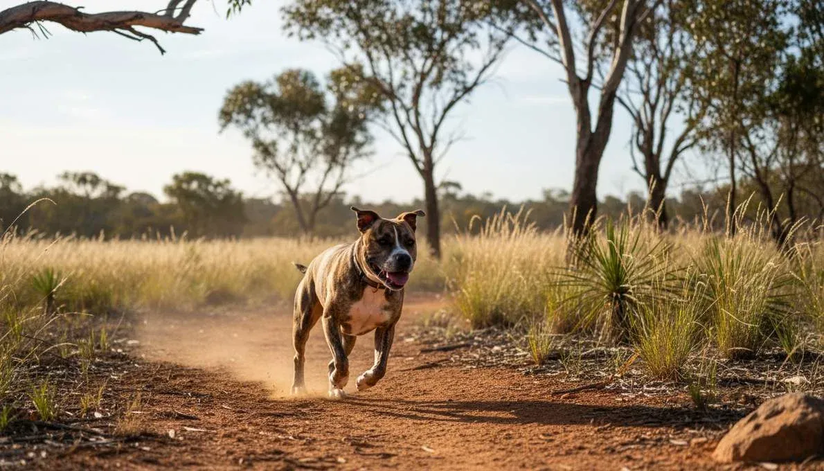 American Staffordshire Terrier Exercise Running