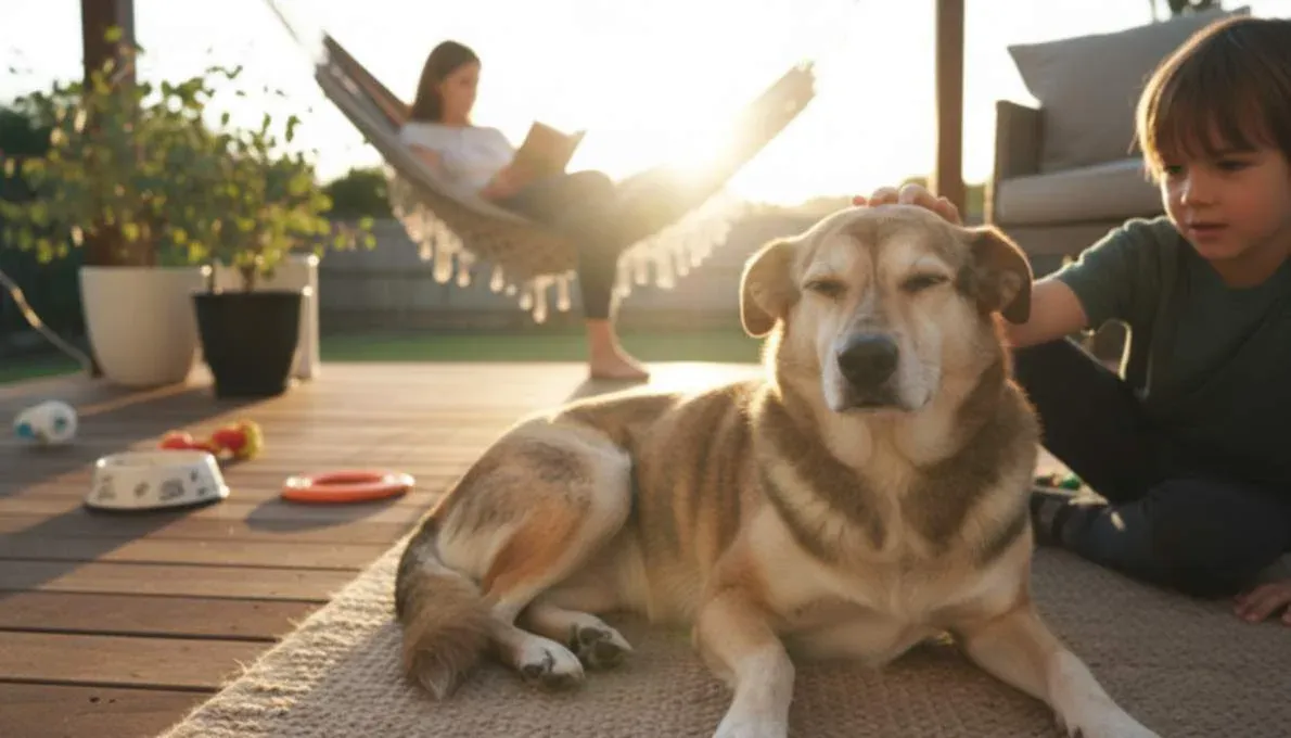 Aspin Dog Family Lifestyle