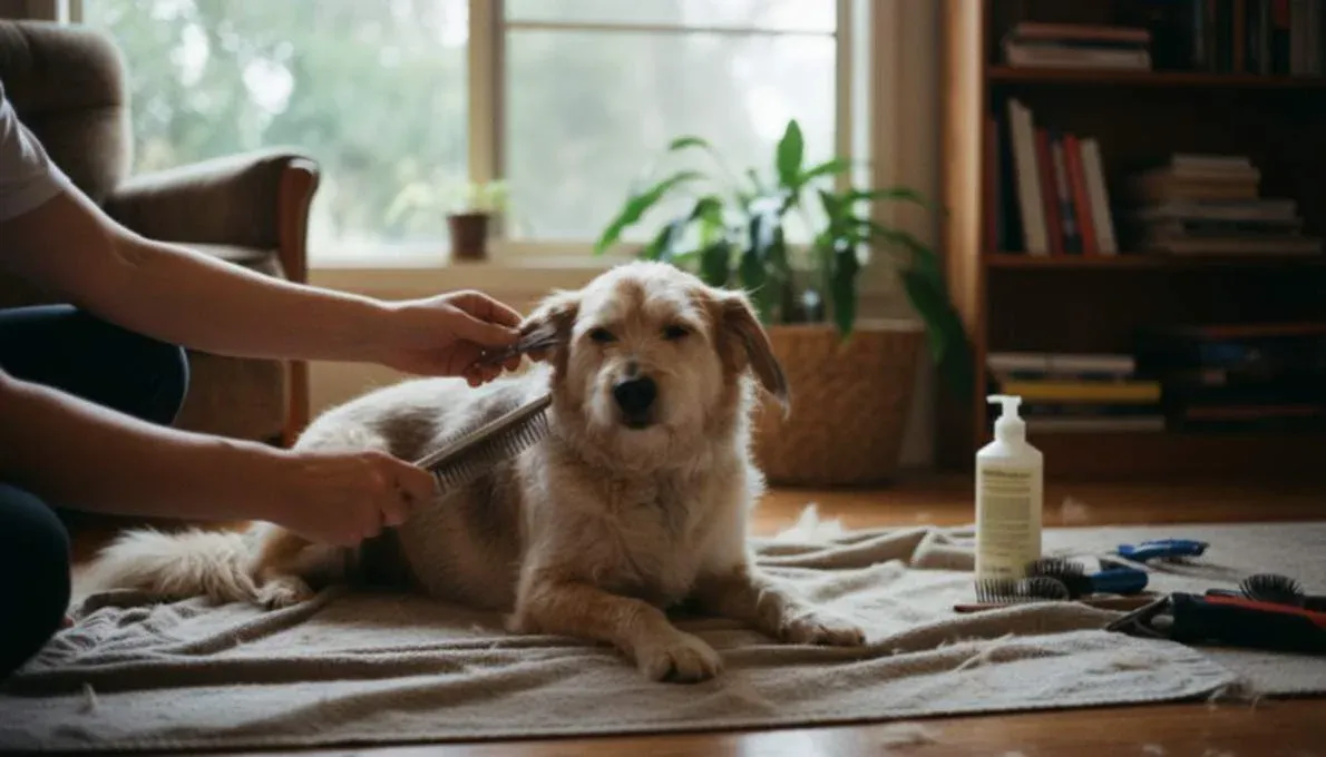 Aspin Dog Grooming Brushing