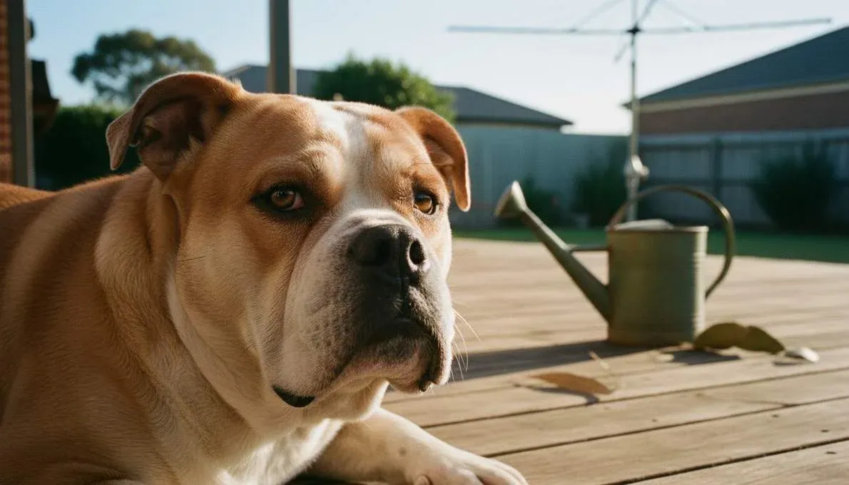 Australian Bulldog Featured Closeup