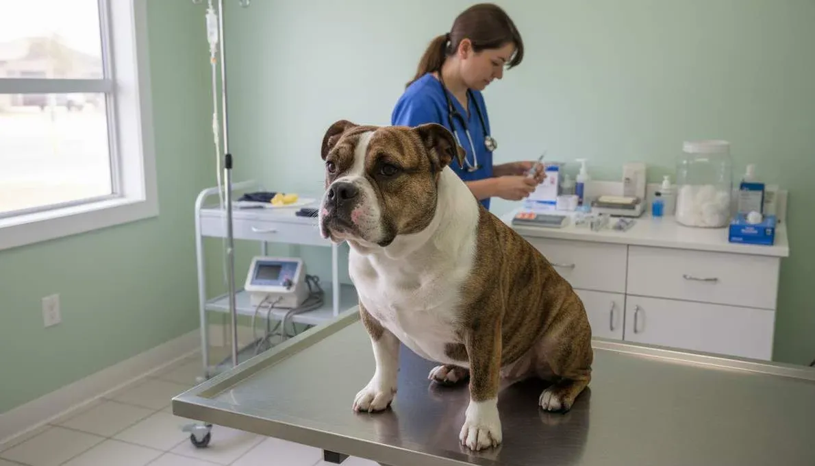 Australian Bulldog Health Vet