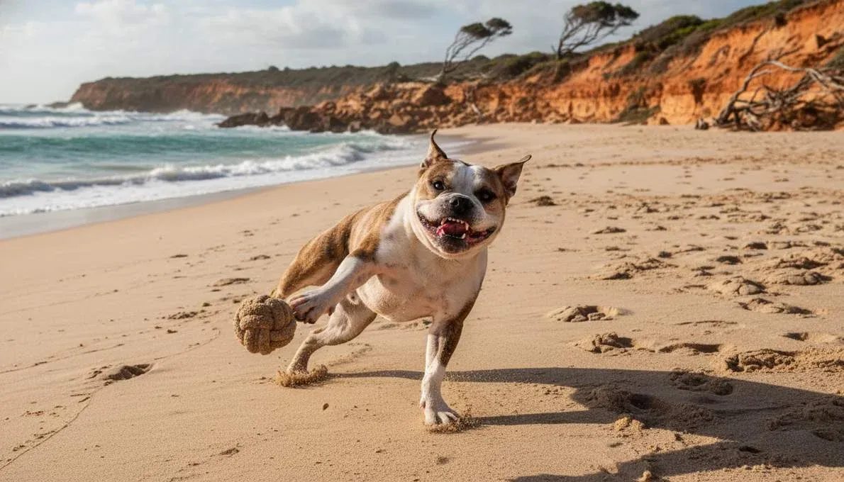 Australian Bulldog Temperament Playing