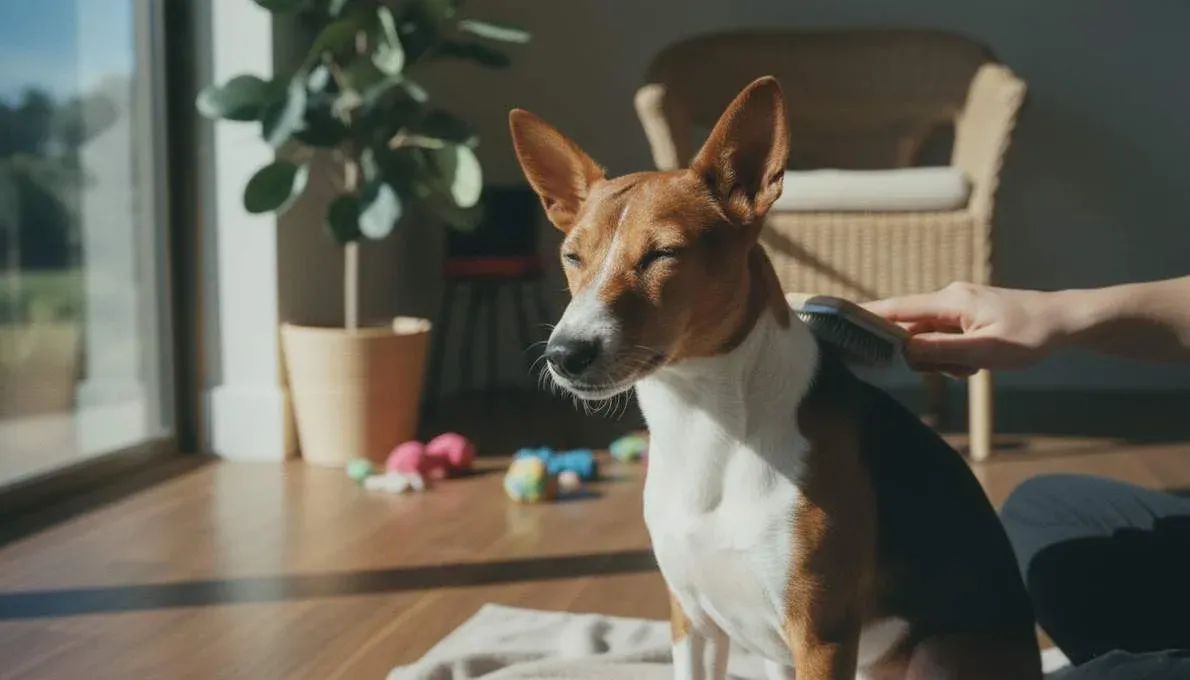 basenji-grooming-brushing-1 Basenji Grooming Brushing