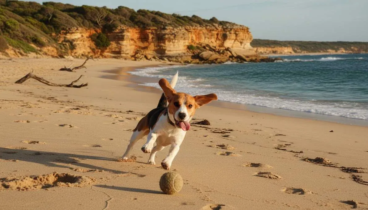 beagle-temperament-playing Beagle Temperament Playing